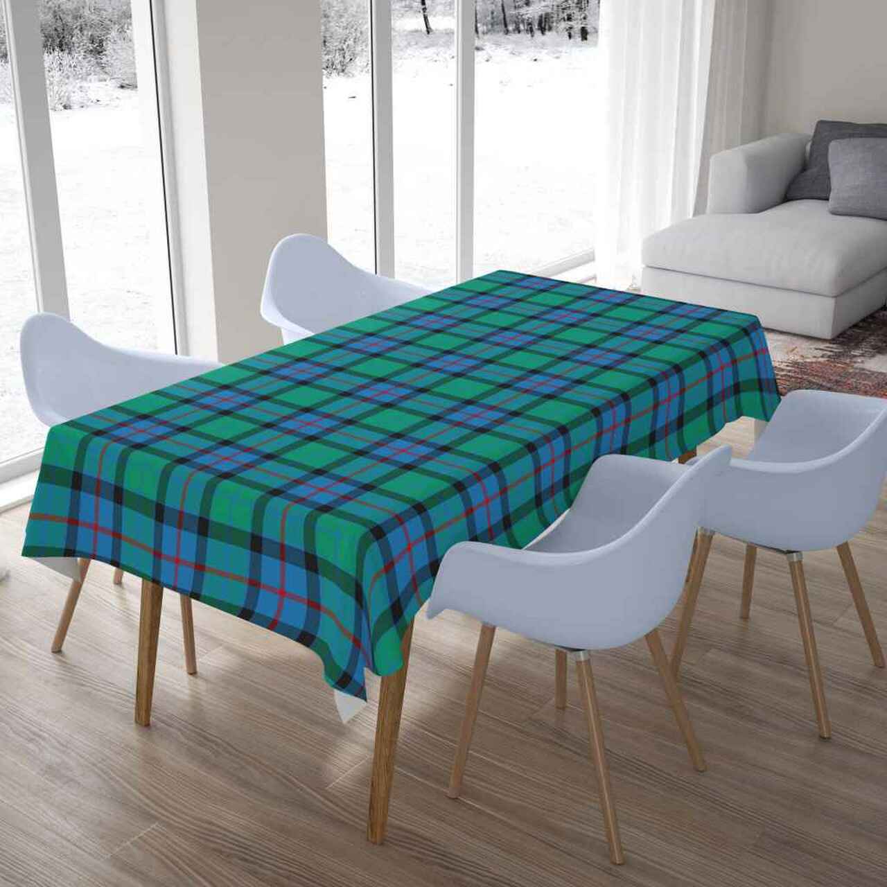 Flower of Scotland Tartan Tablecloth