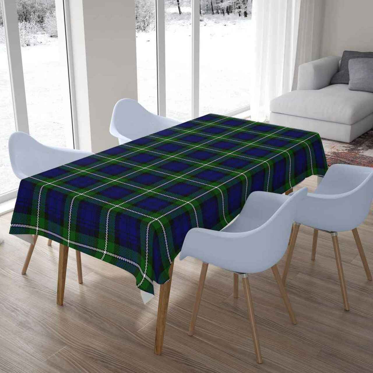 Forbes Modern Tartan Tablecloth