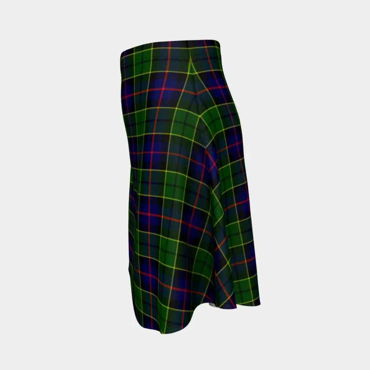 Forsyth Modern Tartan Flared Skirt