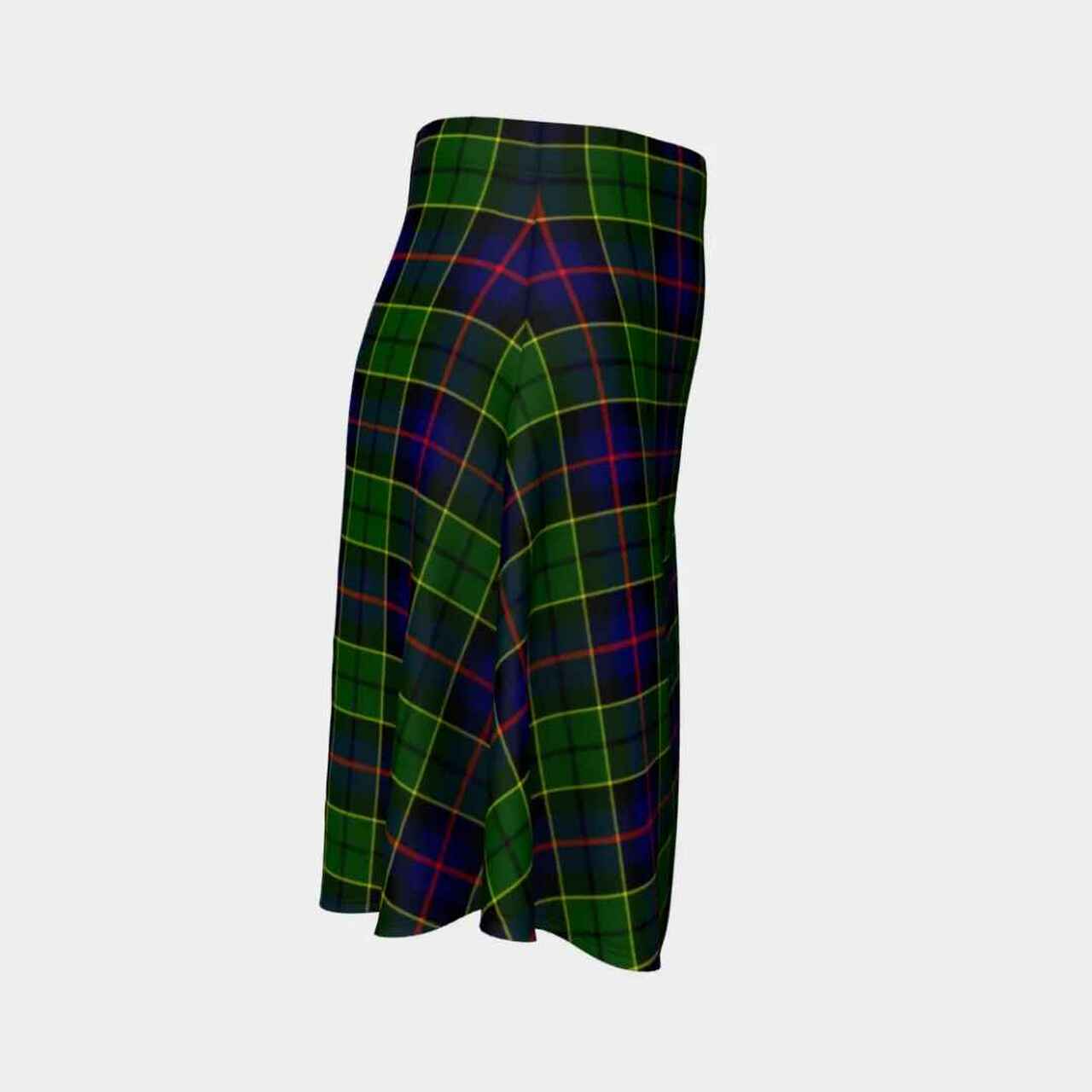 Forsyth Modern Tartan Flared Skirt