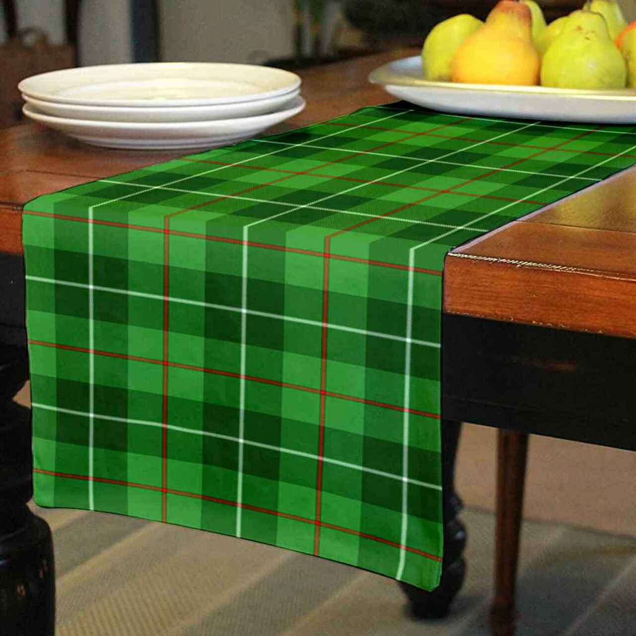 Galloway District Tartan Table Runner - Cotton table runner