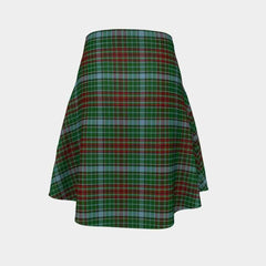 Gayre Tartan Flared Skirt