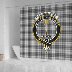 Glendinning Tartan Crest Shower Curtain