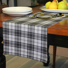 Glendinning Tartan Crest Table Runner - Cotton table runner