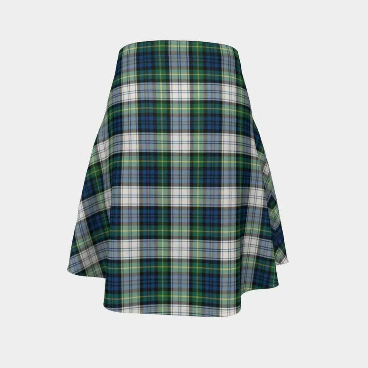 Gordon Dress Ancient Tartan Flared Skirt