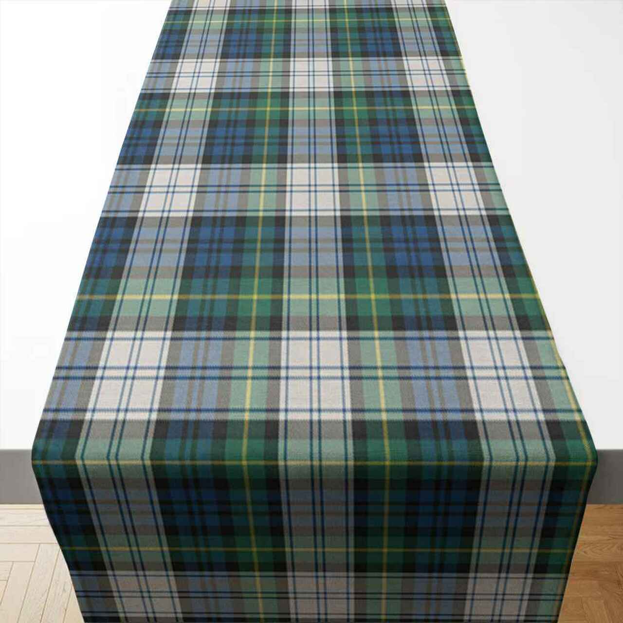 Gordon Dress Ancient Tartan Table Runner - Cotton table runner