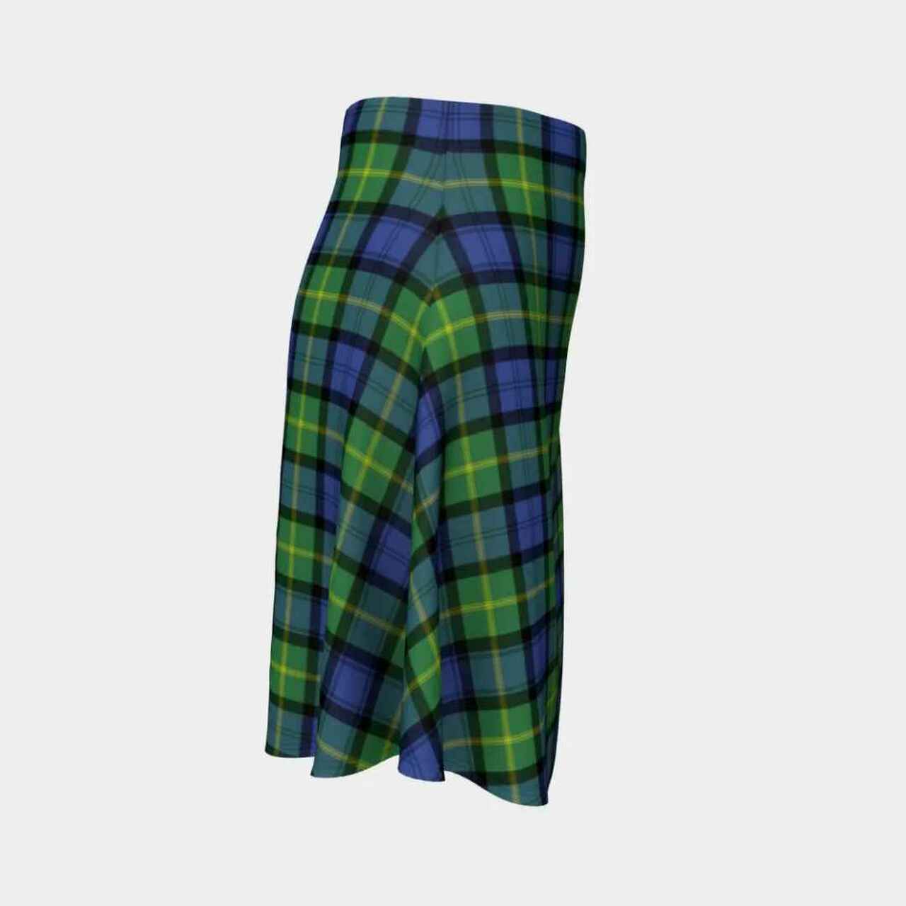 Gordon Old Ancient Tartan Flared Skirt