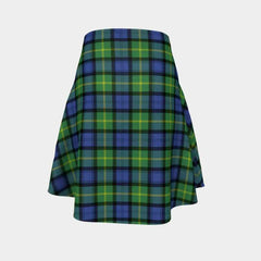 Gordon Old Ancient Tartan Flared Skirt