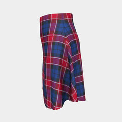 Graham of Menteith Red Tartan Flared Skirt