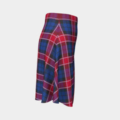 Graham of Menteith Red Tartan Flared Skirt