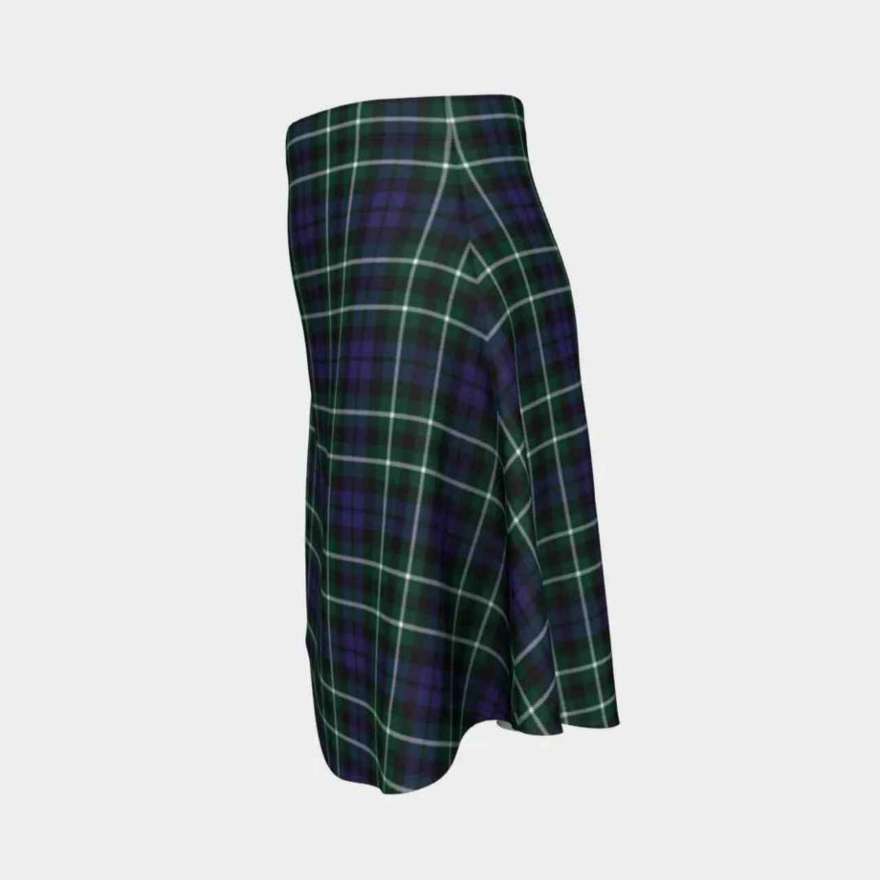 Graham of Montrose Modern Tartan Flared Skirt