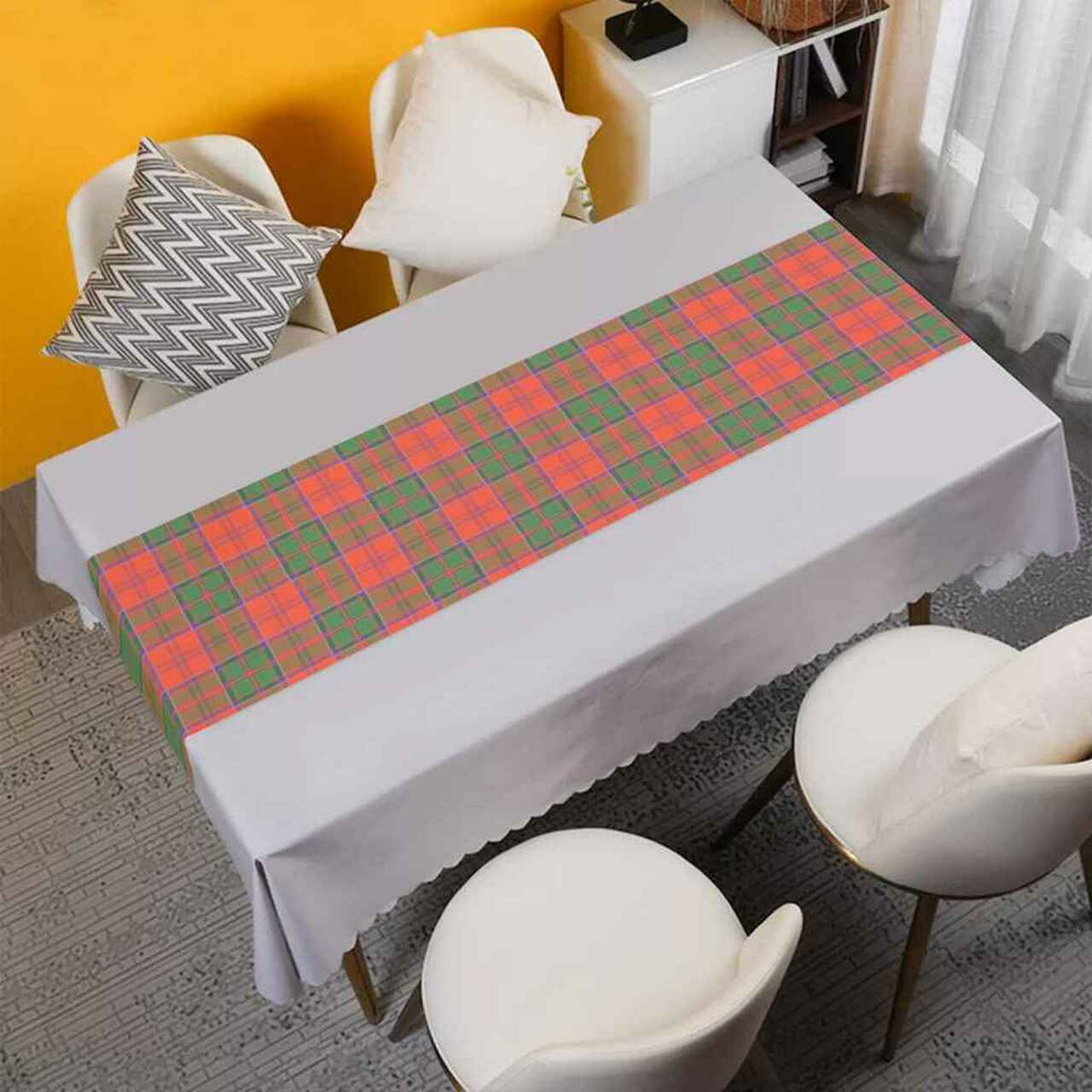 Grant Ancient Tartan Table Runner - Cotton table runner