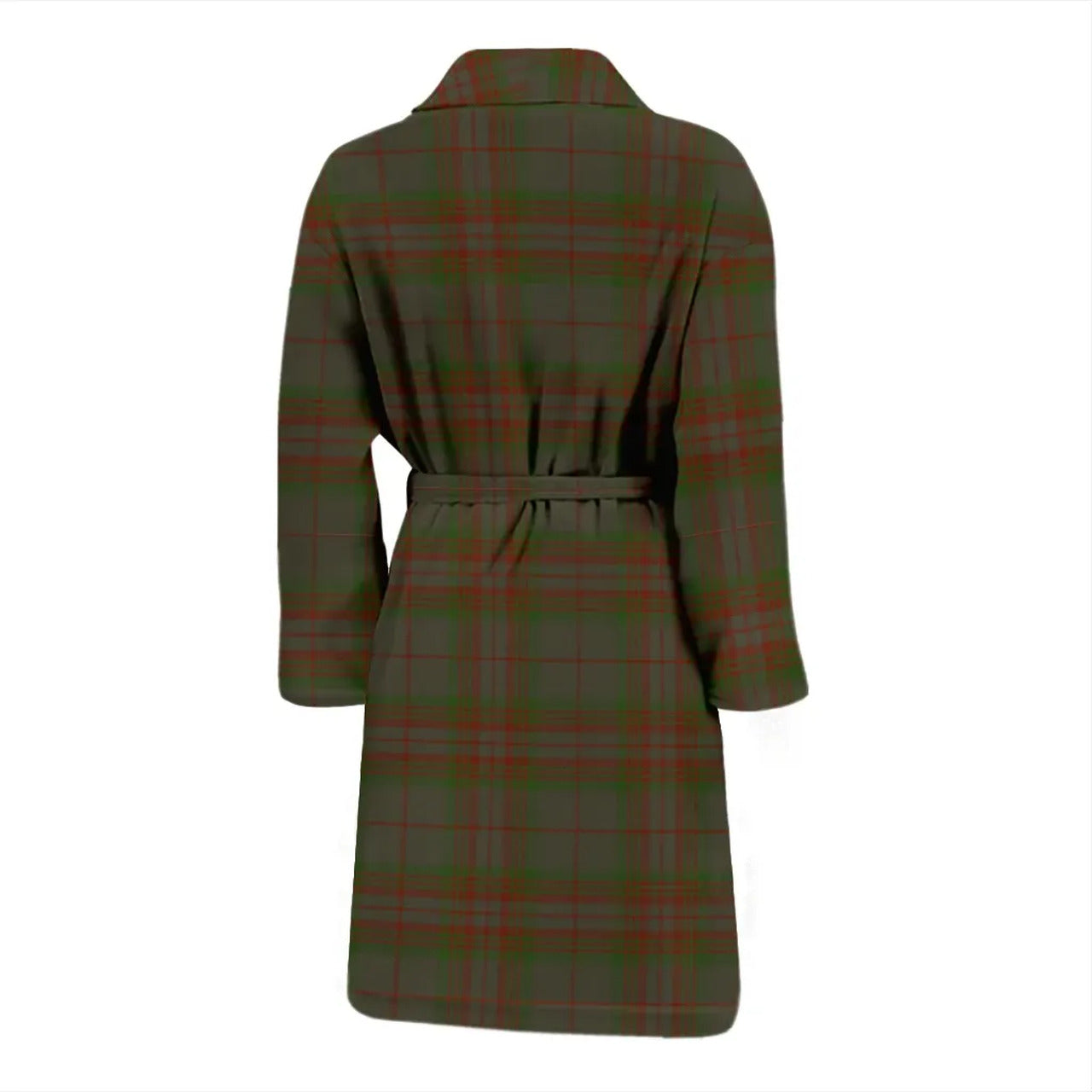 Gray Tartan Bathrobe