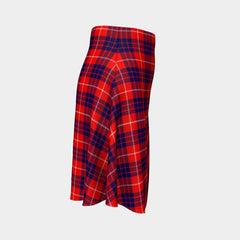 Hamilton Modern Tartan Flared Skirt