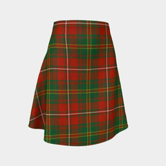 Hay Ancient Tartan Flared Skirt