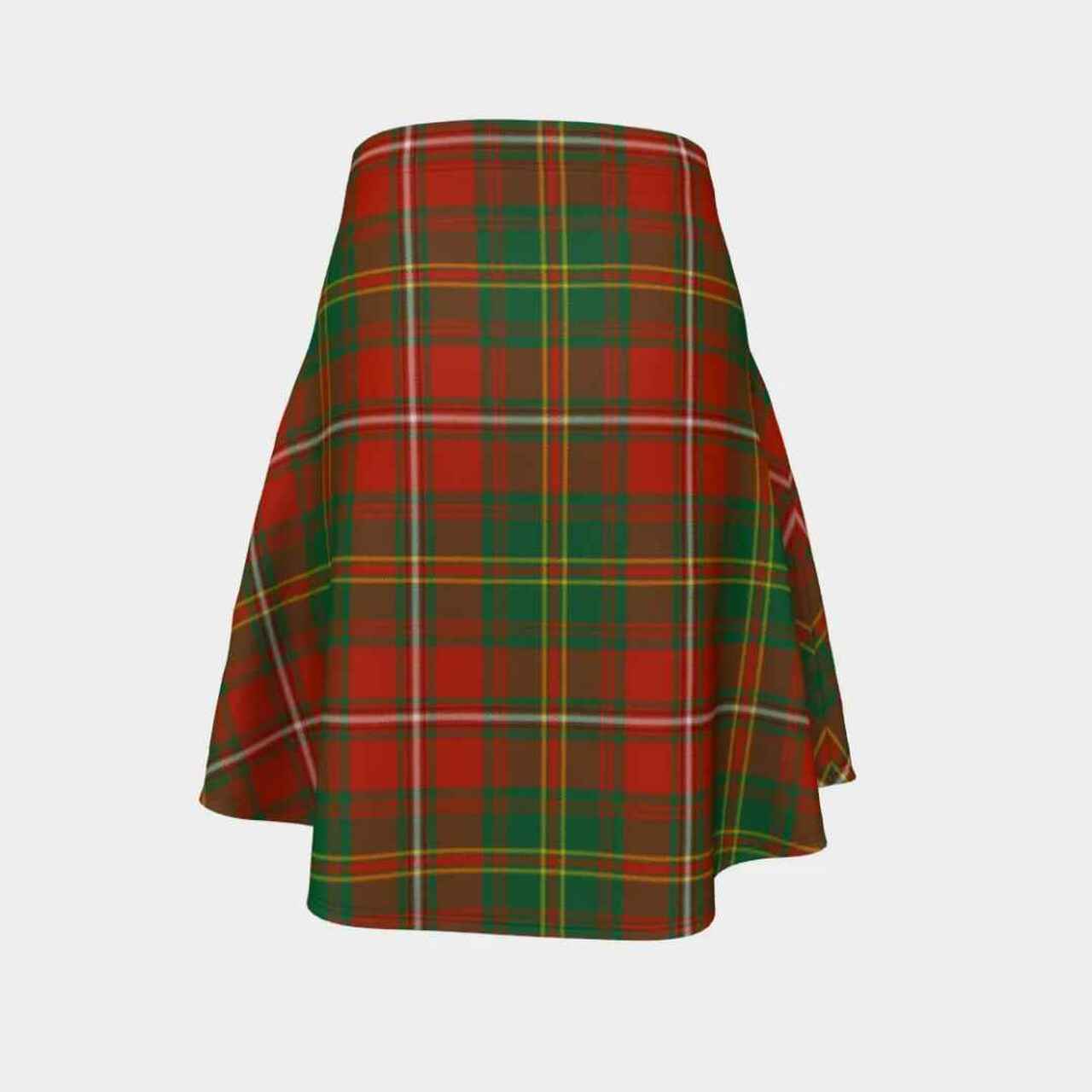 Hay Ancient Tartan Flared Skirt