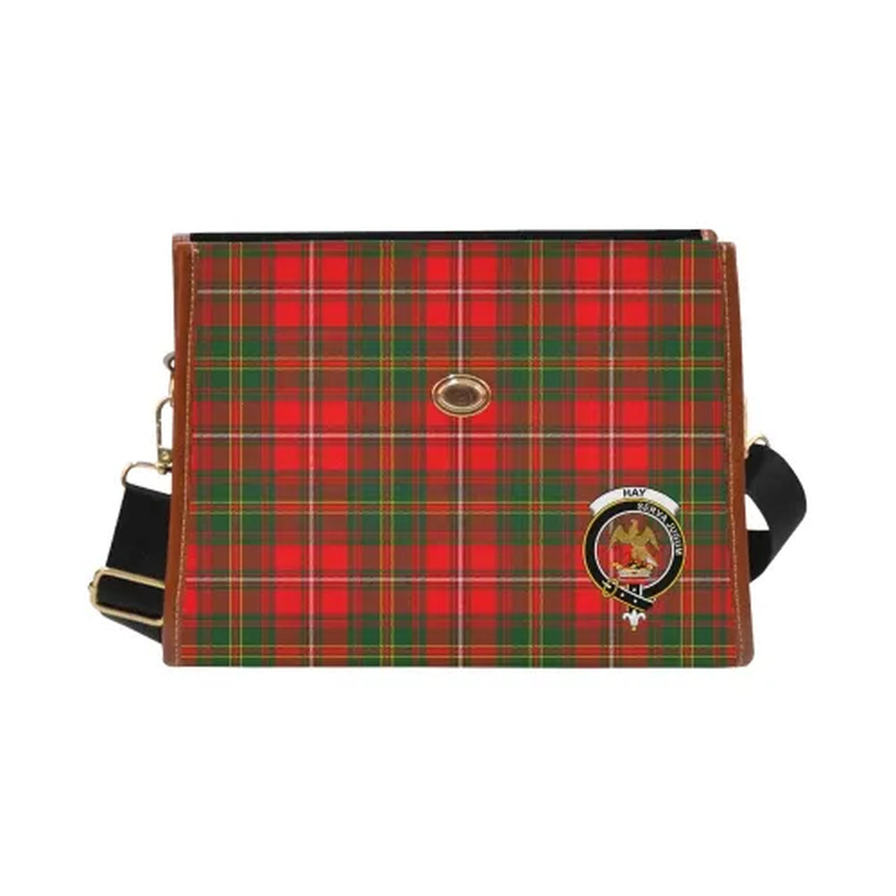 Hay Tartan Canvas Bag