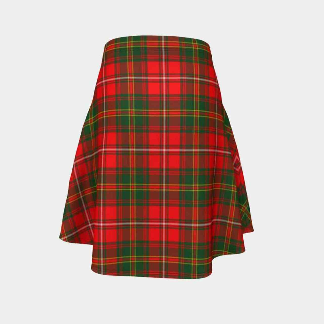 Hay Modern Tartan Flared Skirt