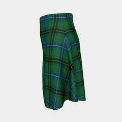 Henderson Ancient Tartan Flared Skirt