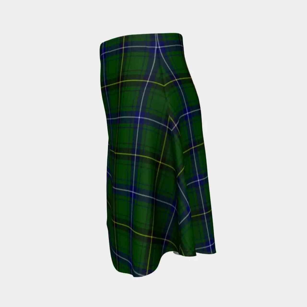 Henderson Modern Tartan Flared Skirt