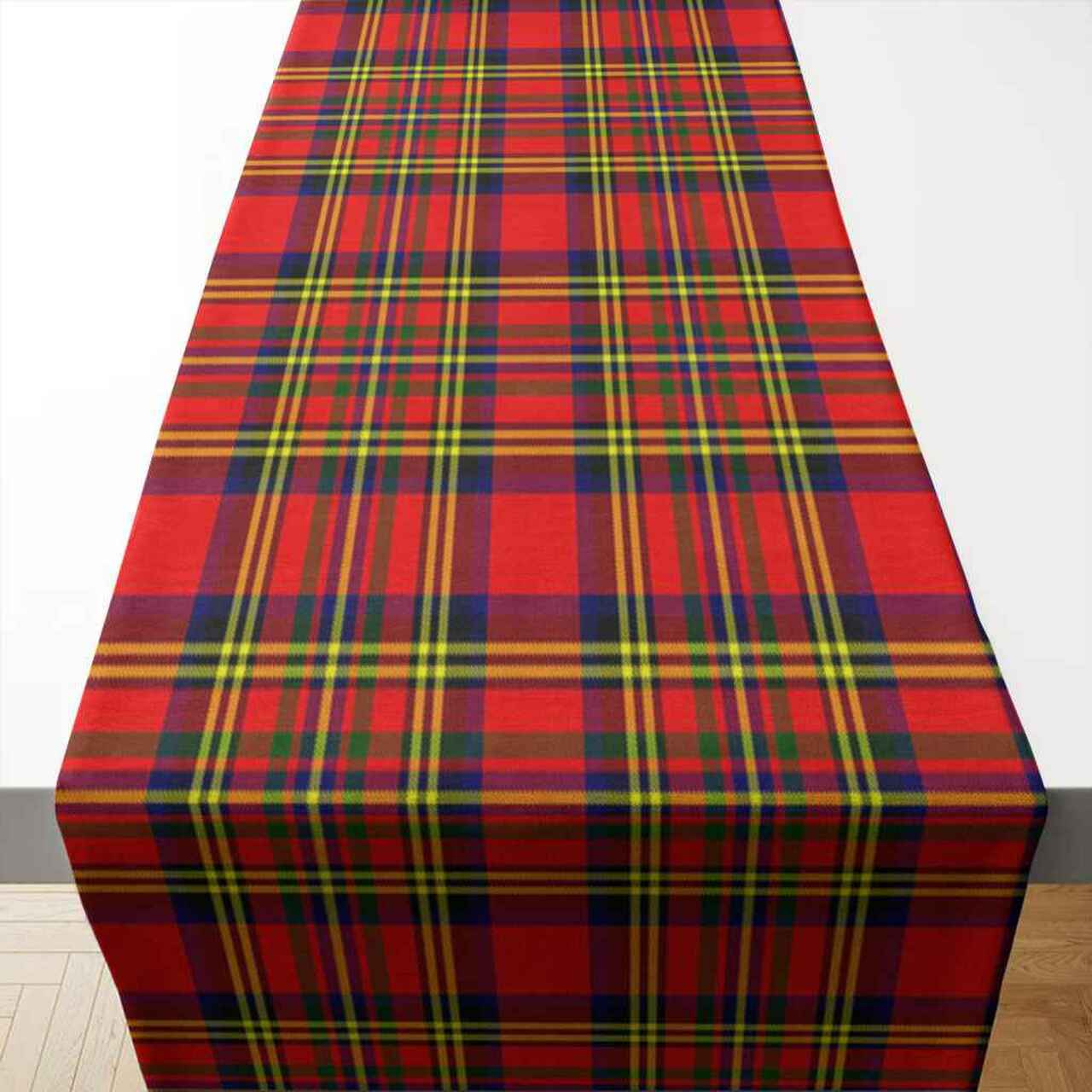 Hepburn Tartan Table Runner - Cotton table runner