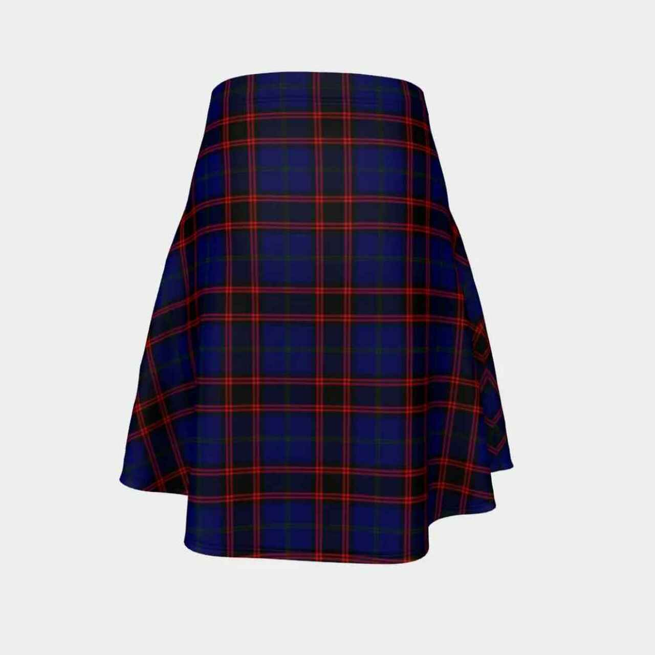 Home Modern Tartan Flared Skirt