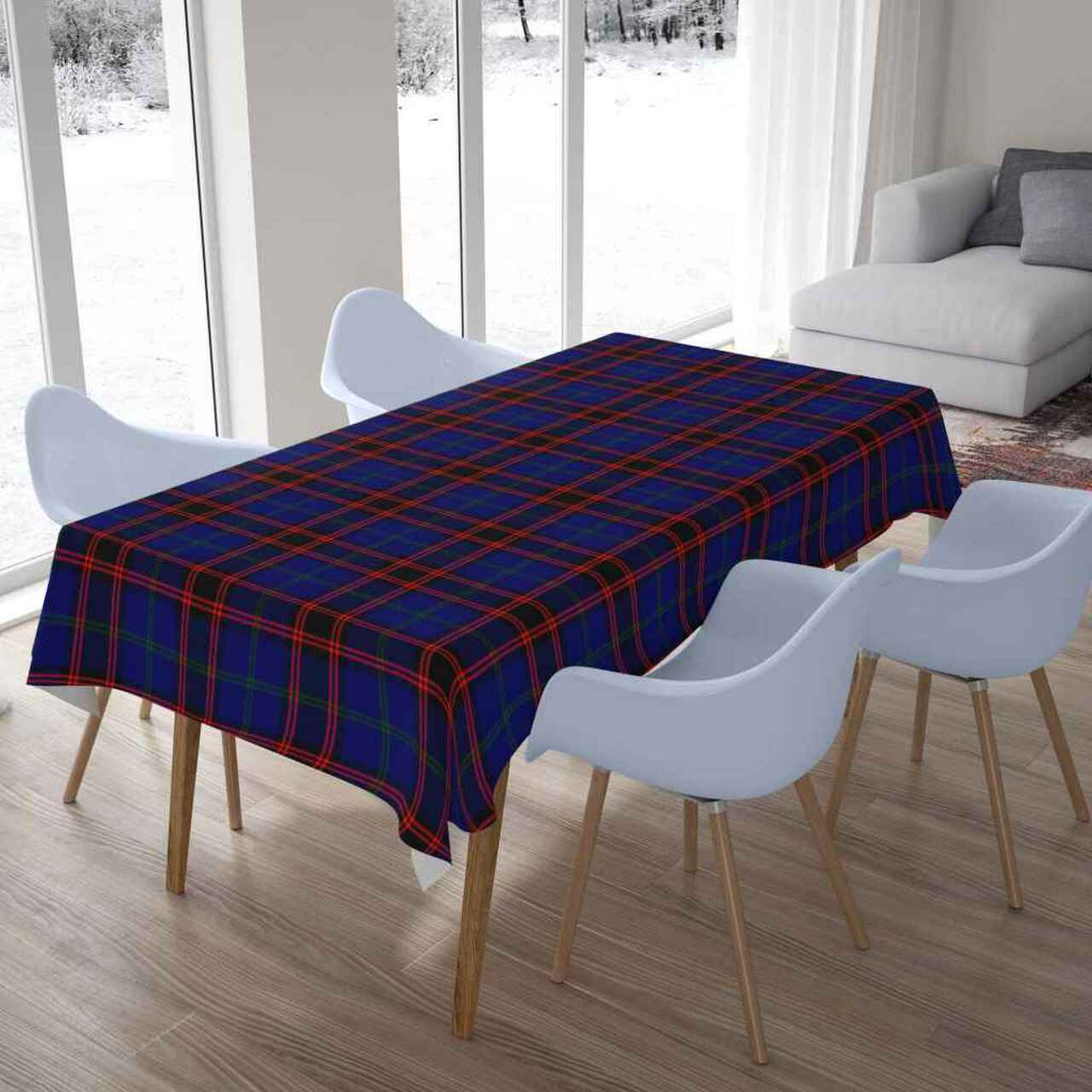 Home Modern Tartan Tablecloth