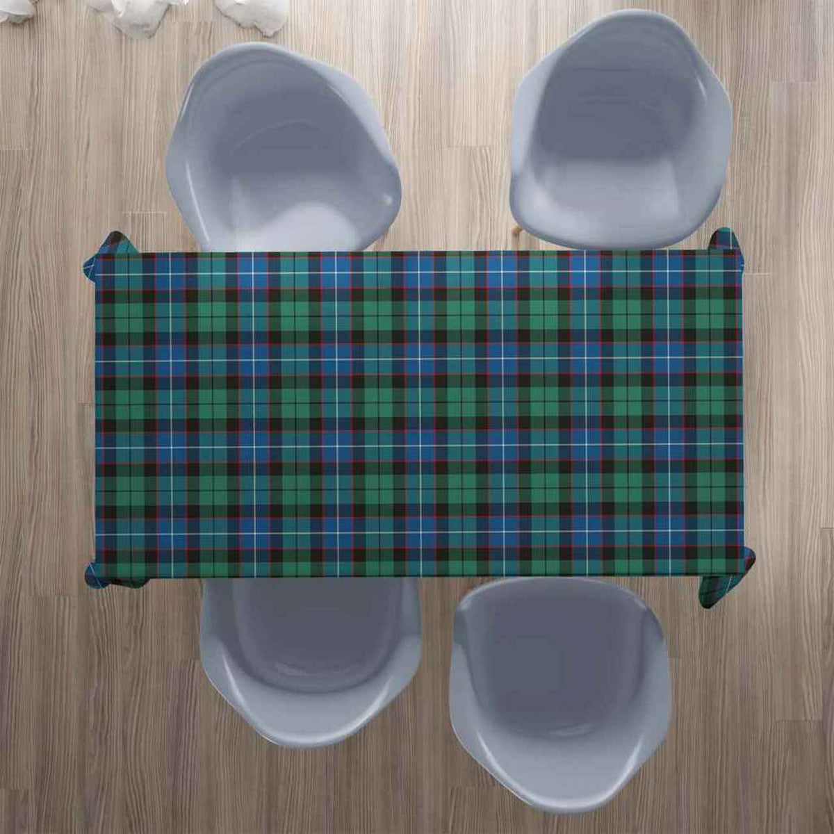 Hunter Ancient Tartan Tablecloth