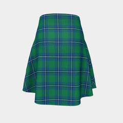 Irvine Ancient Tartan Flared Skirt