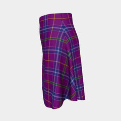 Jackson Tartan Flared Skirt