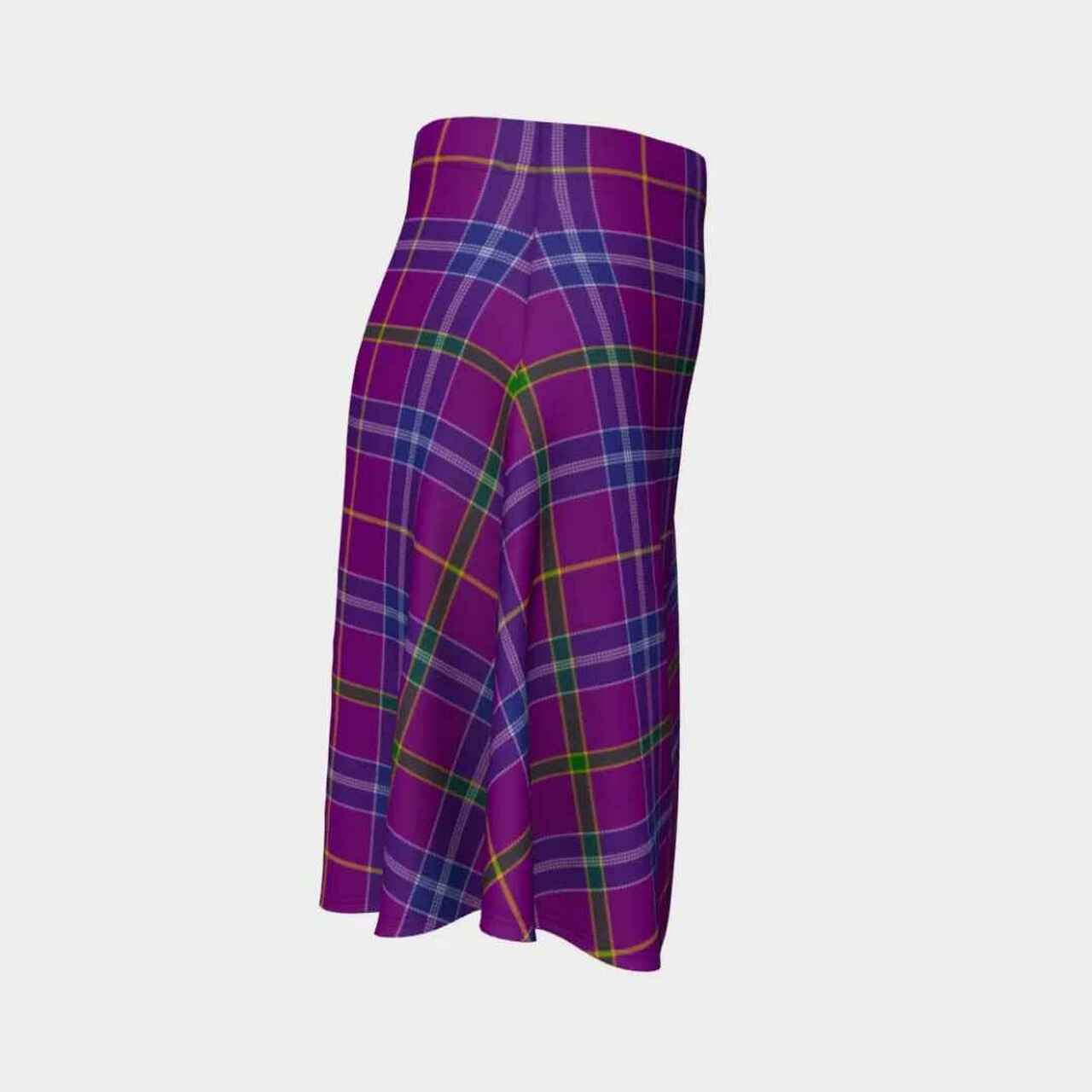 Jackson Tartan Flared Skirt