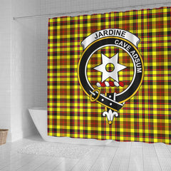 Jardine Tartan Crest Shower Curtain