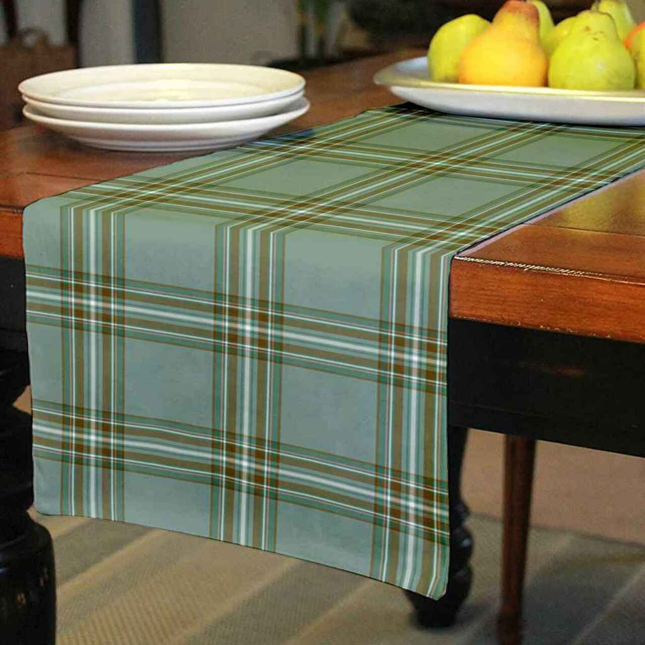 Kelly Dress Tartan Table Runner - Cotton table runner