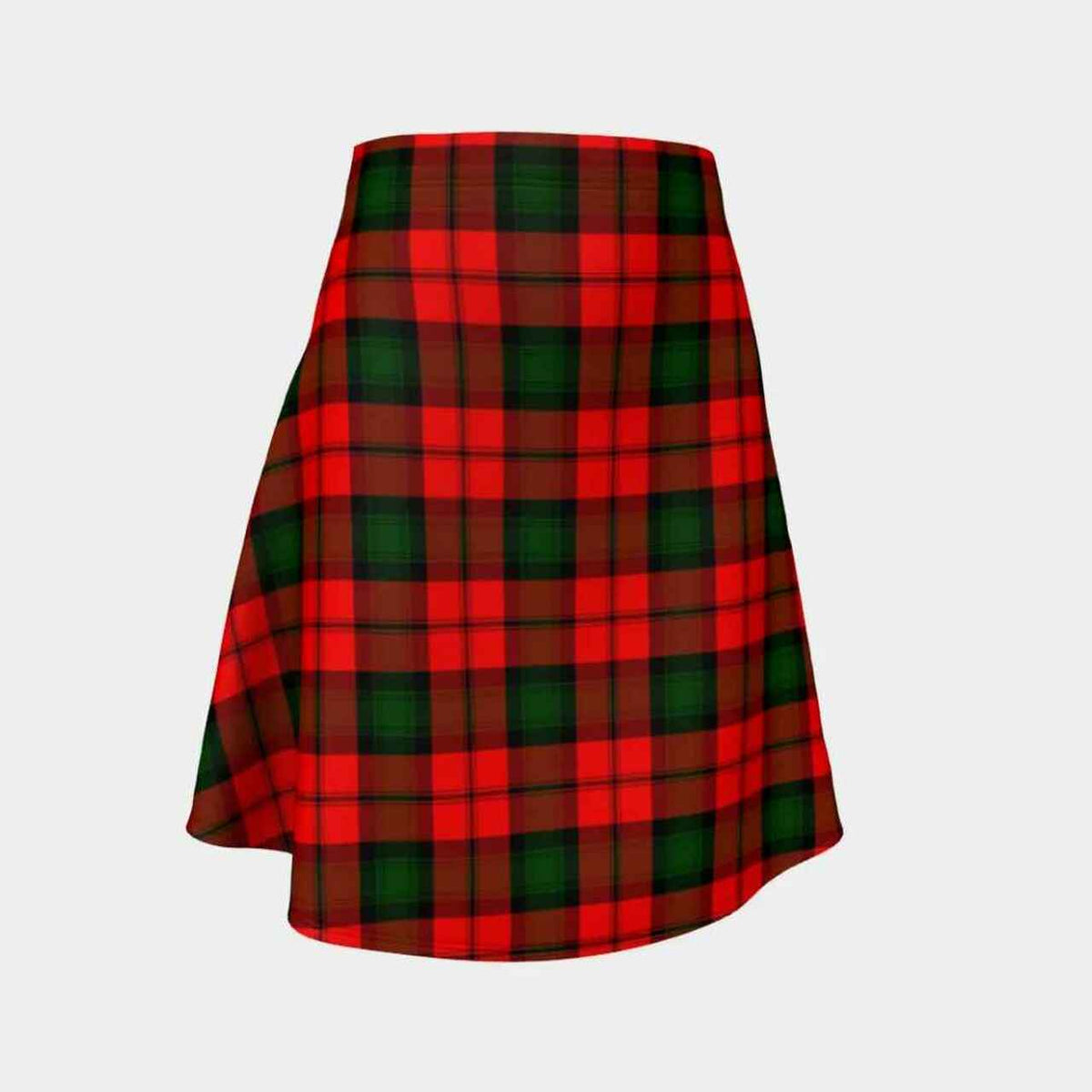 Kerr Modern Tartan Flared Skirt