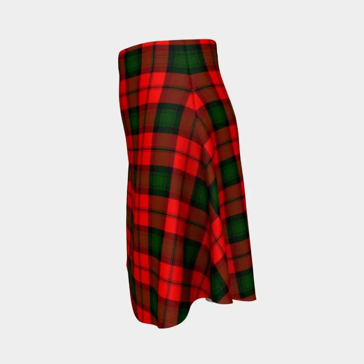 Kerr Modern Tartan Flared Skirt