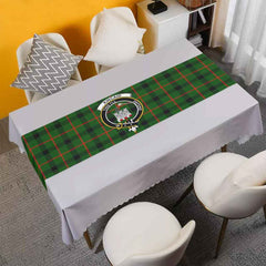 Kincaid Tartan Crest Table Runner - Cotton table runner