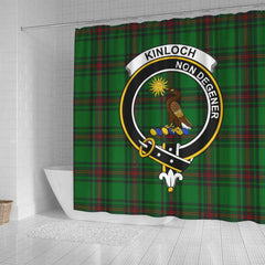 Kinloch Tartan Crest Shower Curtain