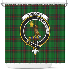 Kinloch Tartan Crest Shower Curtain