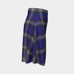 Kinnaird Tartan Flared Skirt