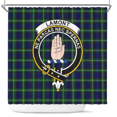 Lamont Tartan Crest Shower Curtain