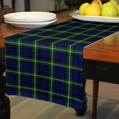 Lamont Modern Tartan Table Runner - Cotton table runner