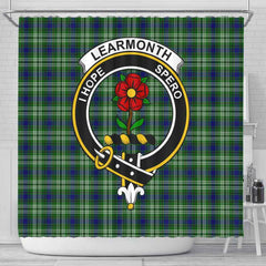 Learmonth Tartan Crest Shower Curtain