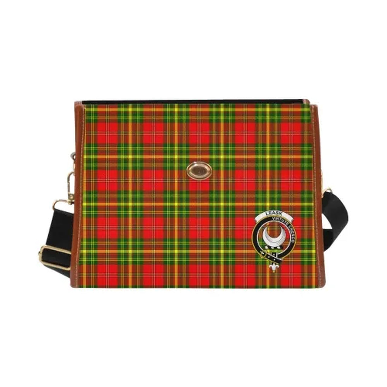 Leask Tartan Canvas Bag