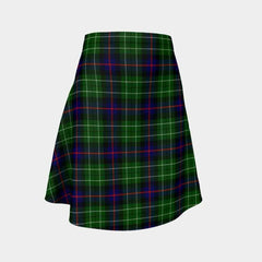 Leslie Hunting Tartan Flared Skirt