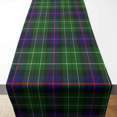 Leslie Hunting Tartan Table Runner - Cotton table runner