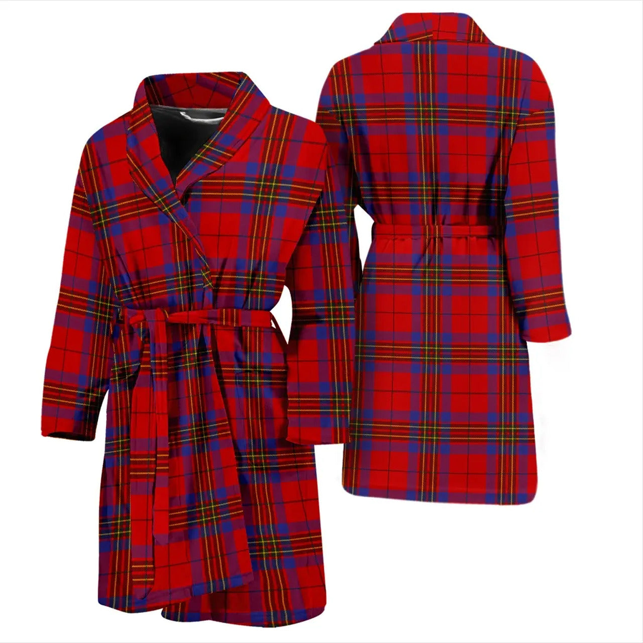 Leslie Modern Tartan Bathrobe