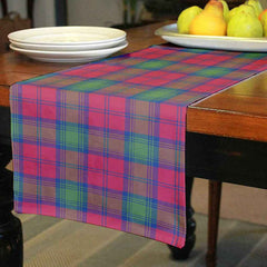 Lindsay Ancient Tartan Table Runner - Cotton table runner