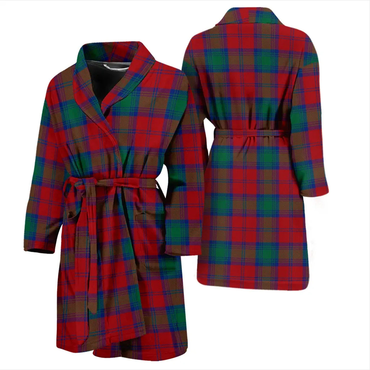 Lindsay Modern Tartan Bathrobe