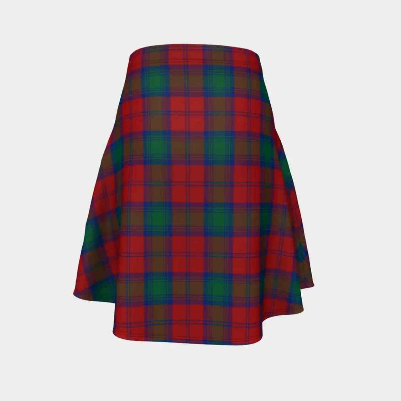 Lindsay Modern Tartan Flared Skirt