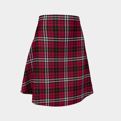 Little Tartan Flared Skirt